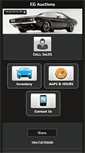 Mobile Screenshot of egauctions.net